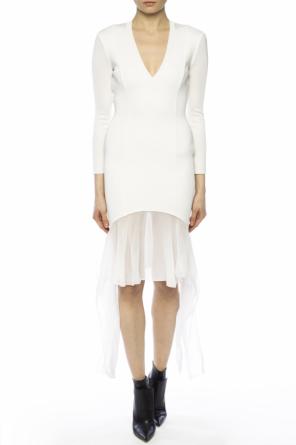 Sukienka z transparentnym tyłem z jedwabiu, zdjęcie 2 Sukienka z transparentnym tyłem z jedwabiu od Givenchy